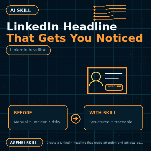 LinkedIn Headline That Gets You Noticed