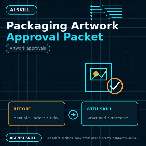 Packaging Artwork Approval Packet