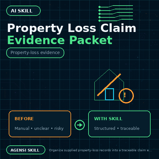 Property Loss Claim Evidence Packet