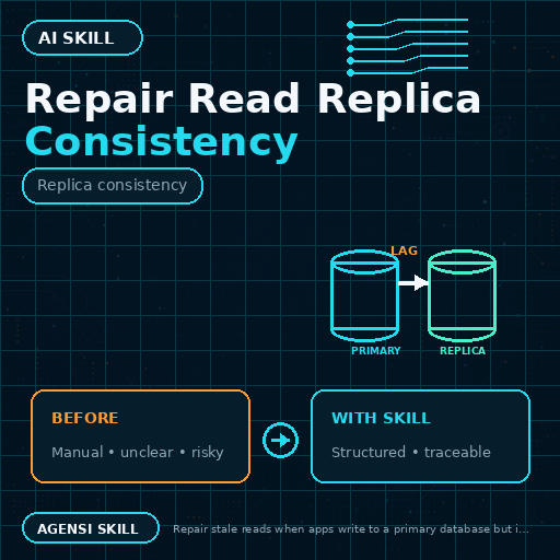Repair Read Replica Consistency