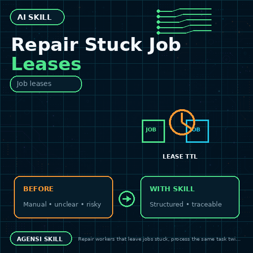 Repair Stuck Job Leases