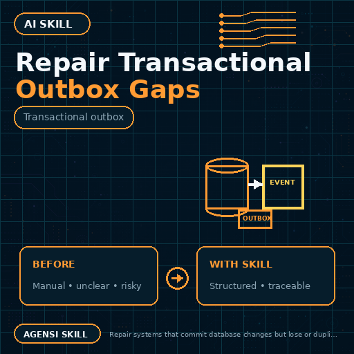 Repair Transactional Outbox Gaps
