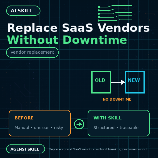 Replace SaaS Vendors Without Downtime