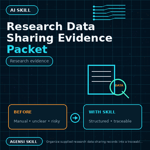 Research Data Sharing Evidence Packet