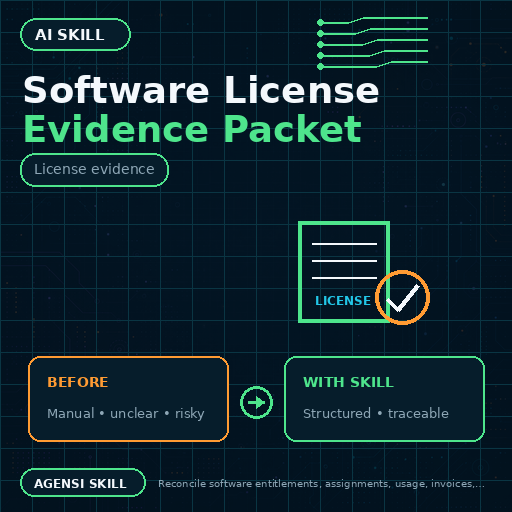Software License Evidence Packet