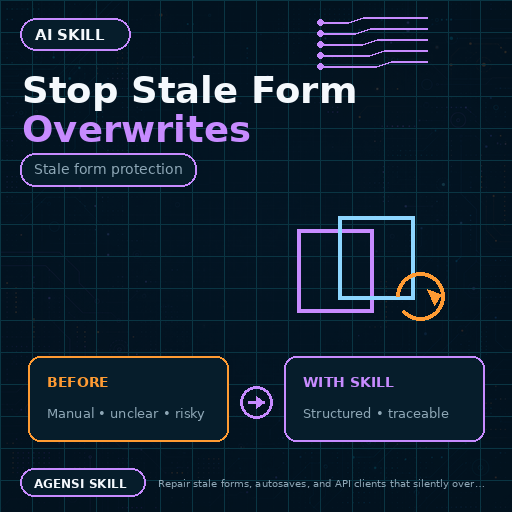 Stop Stale Form Overwrites