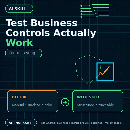 Test Business Controls Actually Work