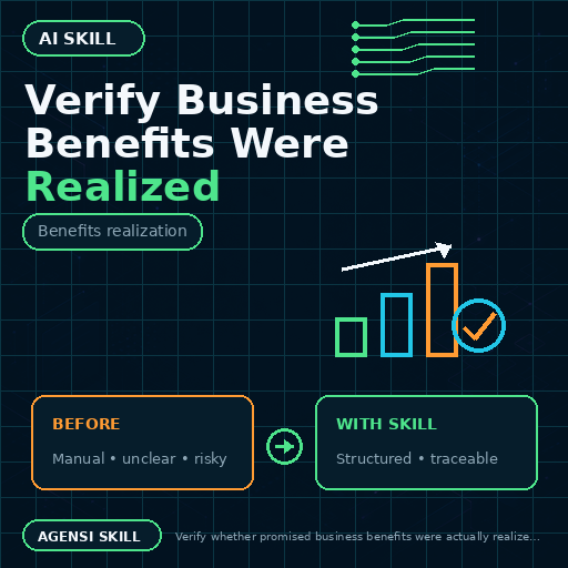 Verify Business Benefits Were Realized