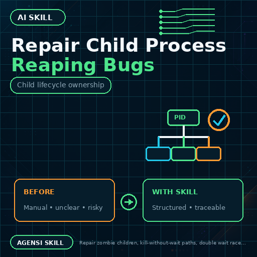 Repair Child Process Reaping Bugs