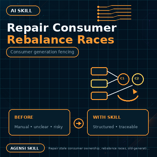 Repair Consumer Rebalance Races