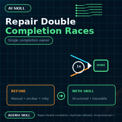 Repair Double Completion Races