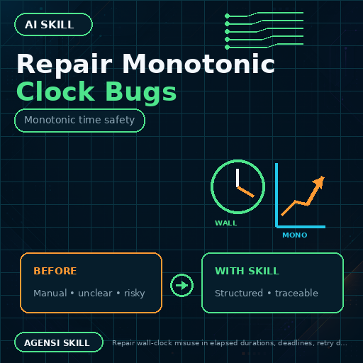 Repair Monotonic Clock Bugs