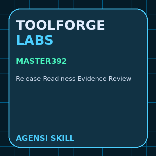 Release Readiness Evidence Review