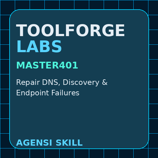 Repair DNS, Discovery & Endpoint Failures