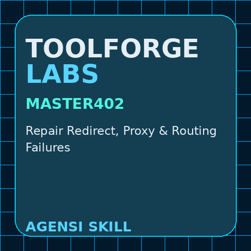 Repair Redirect, Proxy & Routing Failures