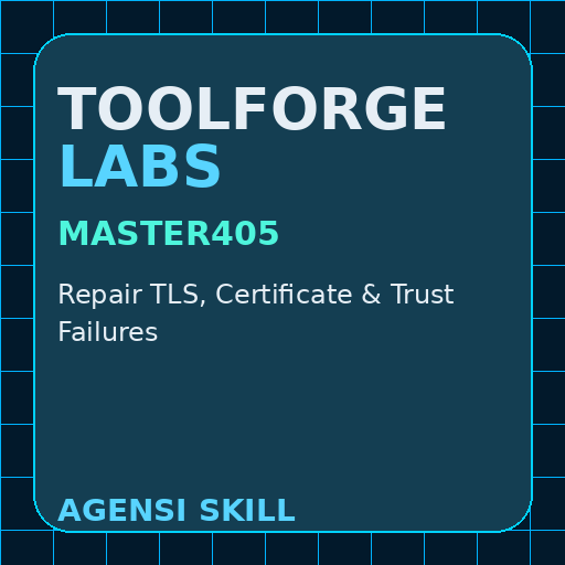 Repair TLS, Certificate & Trust Failures