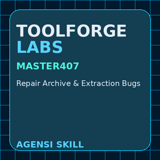 Repair Archive & Extraction Bugs