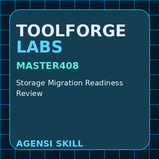 Storage Migration Readiness Review