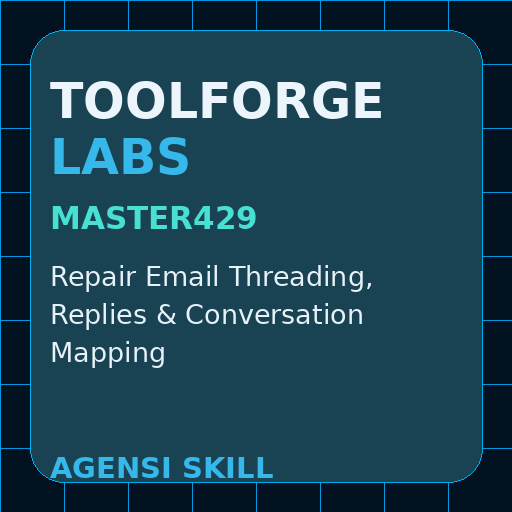 Repair Email Threading, Replies & Conversation Mapping
