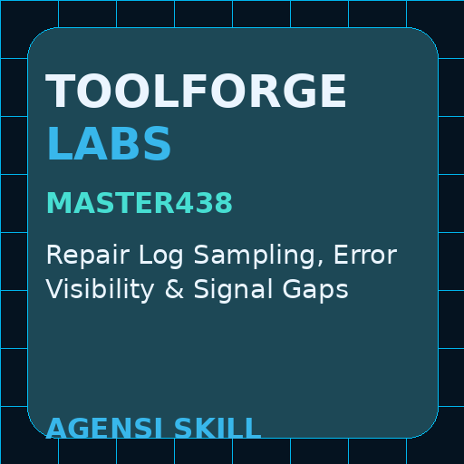 Repair Log Sampling, Error Visibility & Signal Gaps