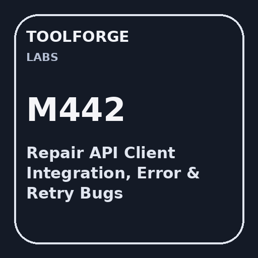 Repair API Client Integration, Error & Retry Bugs