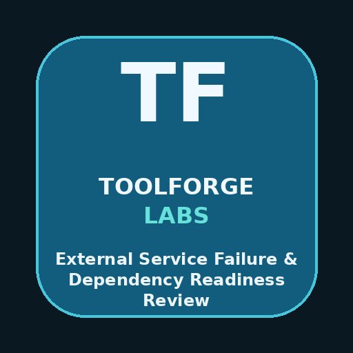External Service Failure & Dependency Readiness Review