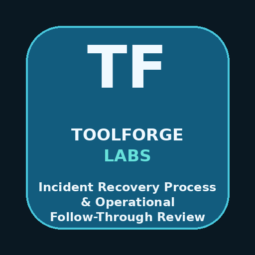 Incident Recovery & Operational Follow-Through Review