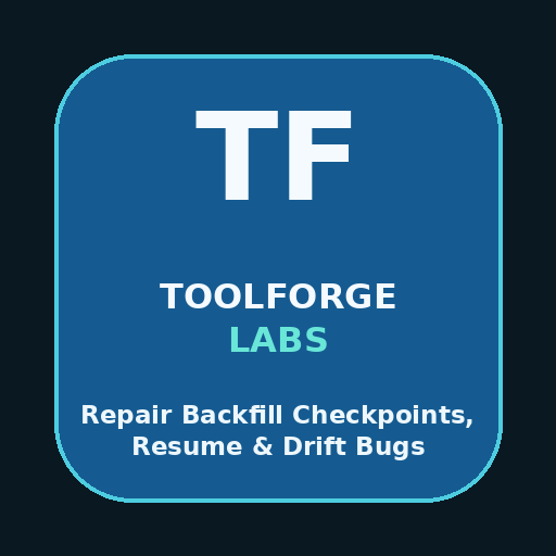 Repair Backfill Checkpoints, Resume & Drift Bugs