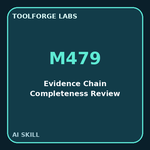 Evidence Chain Completeness Review