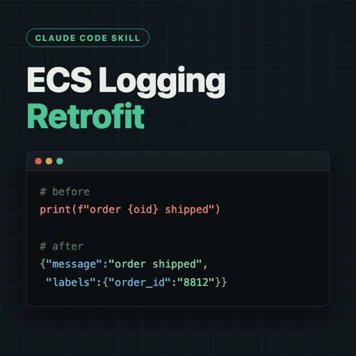 ECS Logging Retrofit
