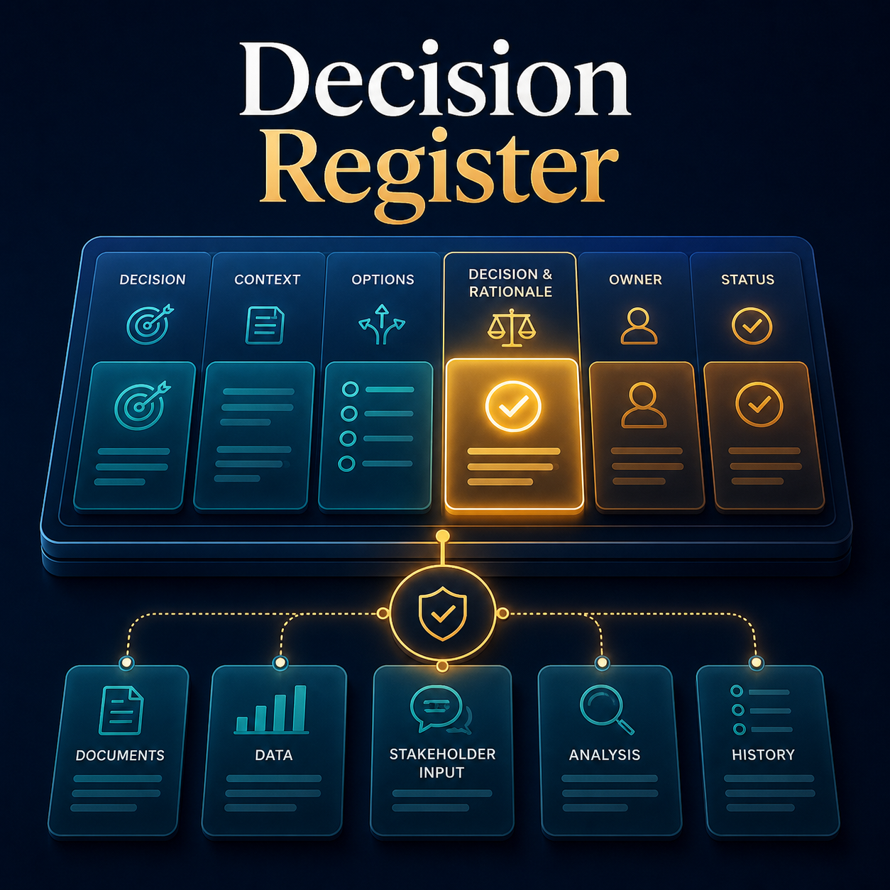 Decision & Action Register