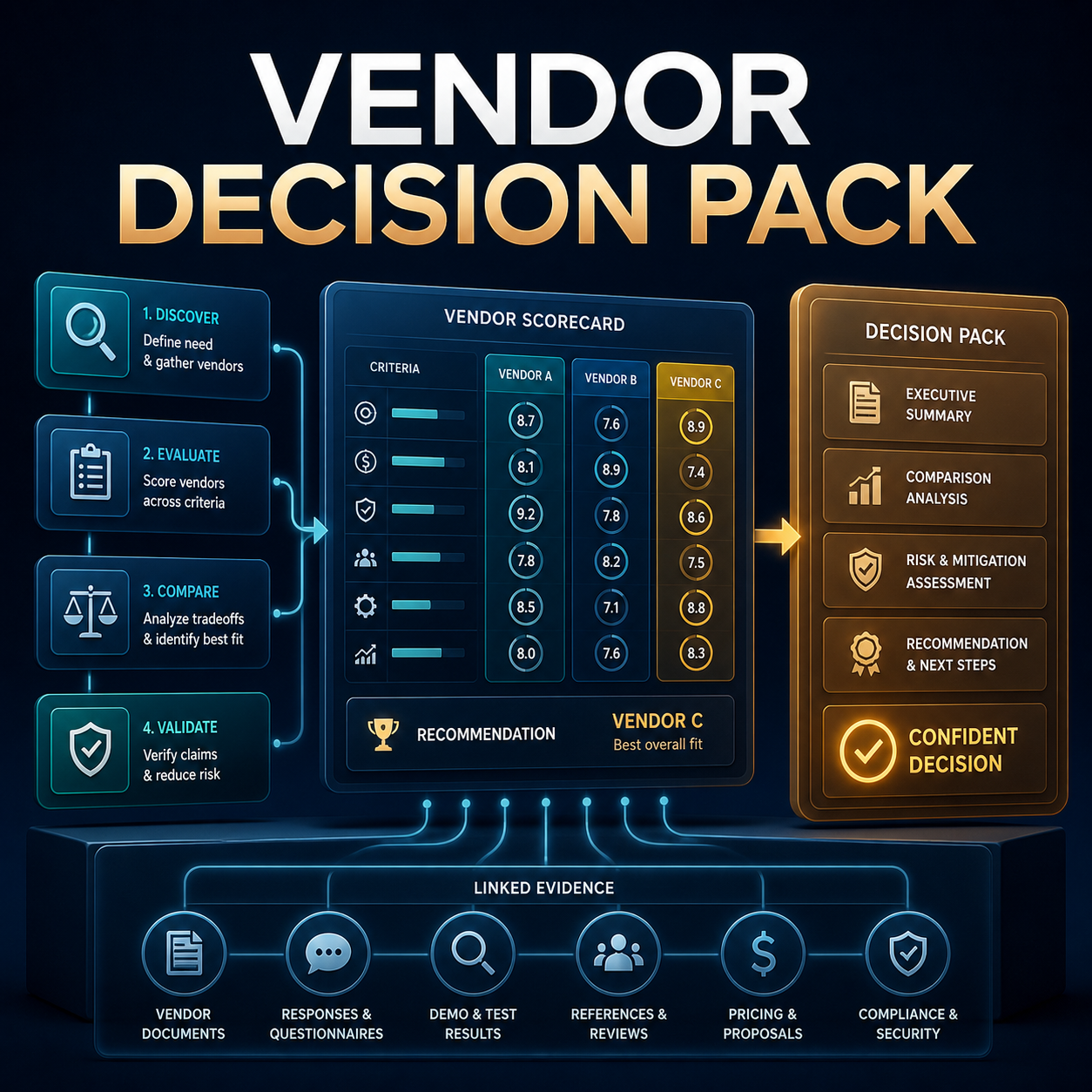 Vendor Evaluation Decision Pack