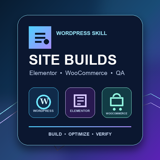 Wordpress Site Build